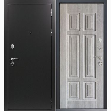 Дверь Command Doors Патриот графит 15 Дуб крем